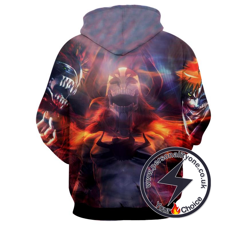 kurosaki ichigo - Bleach 3D - Bleach Hoodies